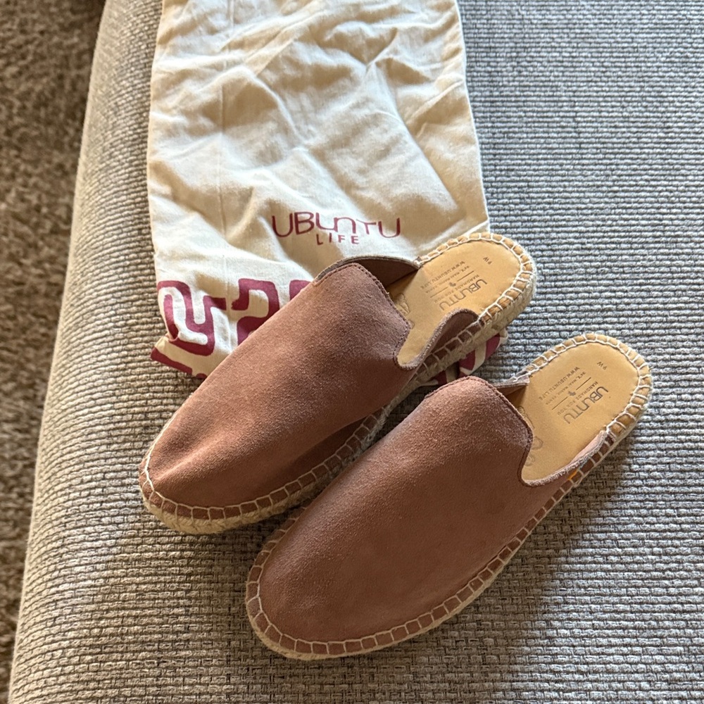 New Ubuntu life women LAMU MULE - DUSTY ROSE